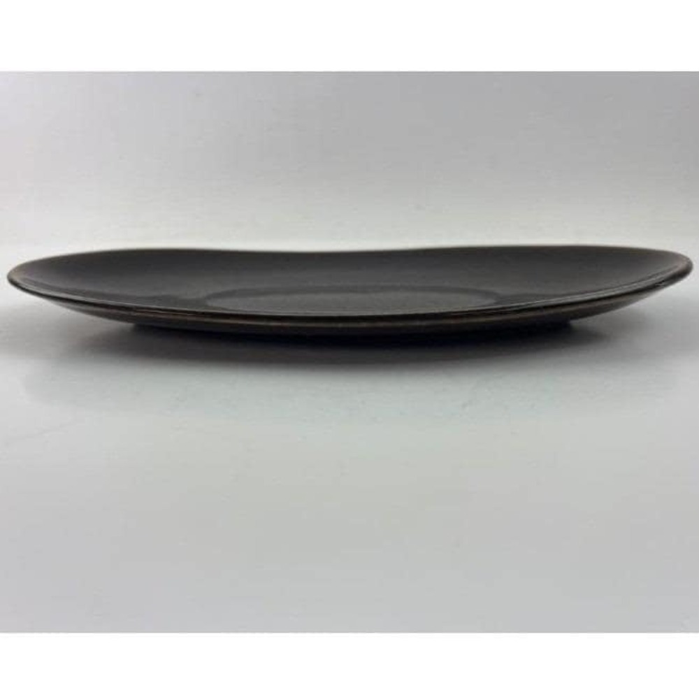 MCM Russel Wright Steubenville American Chutney Brown 13.5" Serving Platter